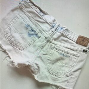 Lucky Brand Women's White Denim Athletic Shorts